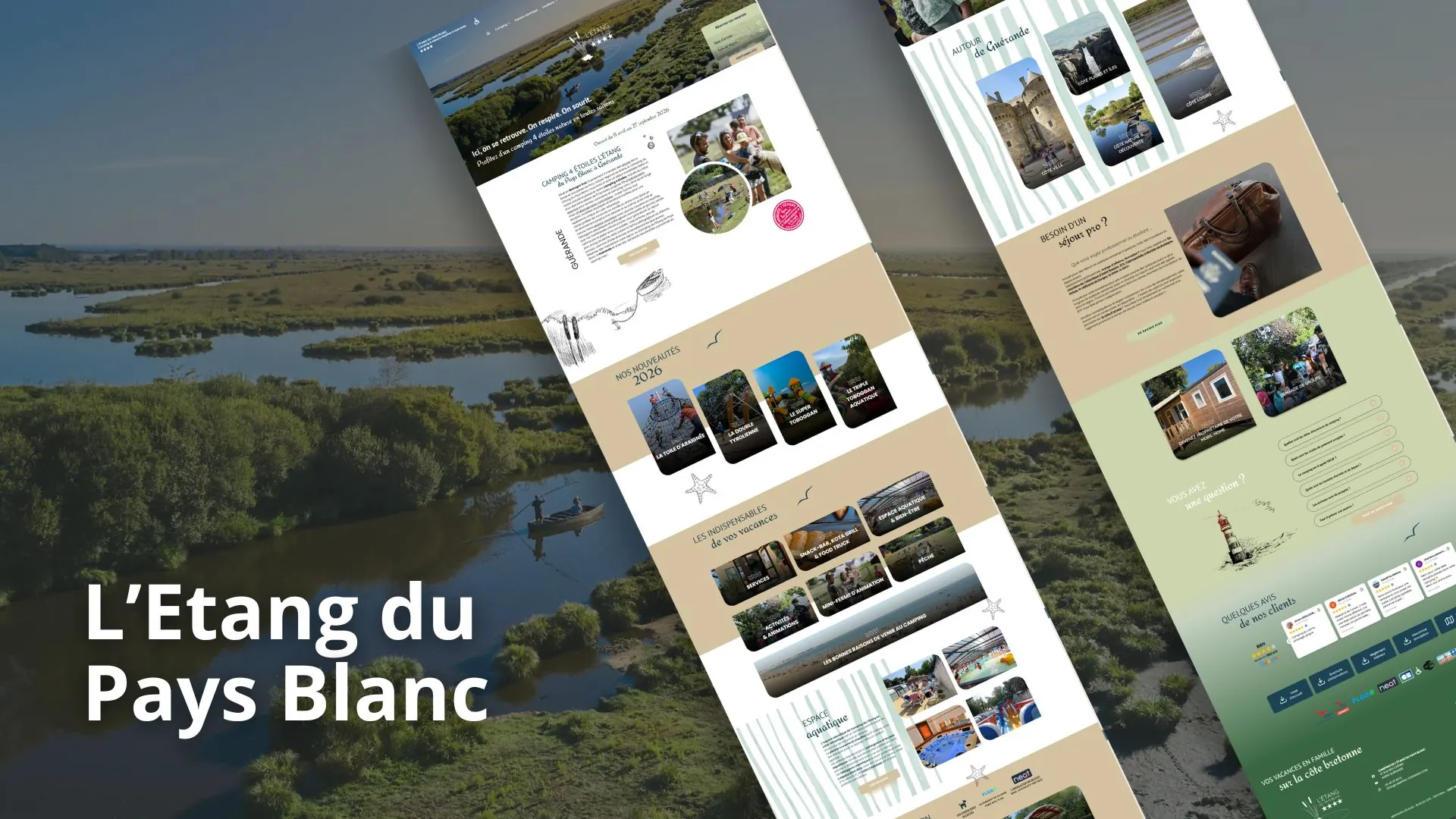 creation site internet camping guerande